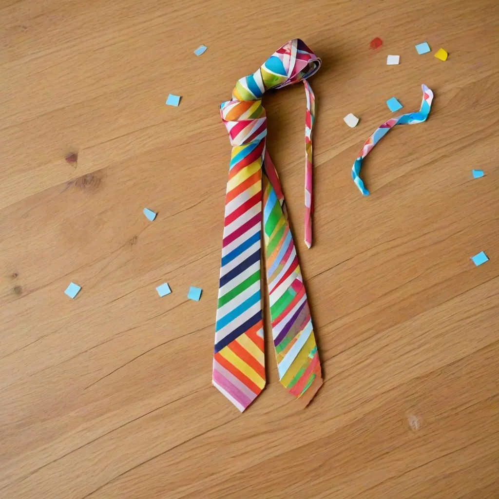 Jak zrobić krawat z papieru?