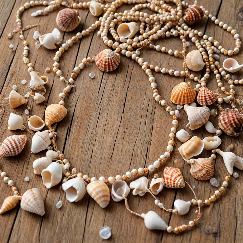 Jak zrobić naszyjnik z muszelek?