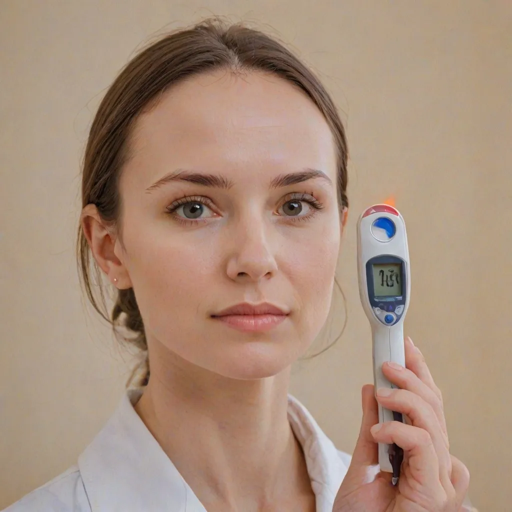 Gdzie mierzyć temperaturę na czole czy skroni?