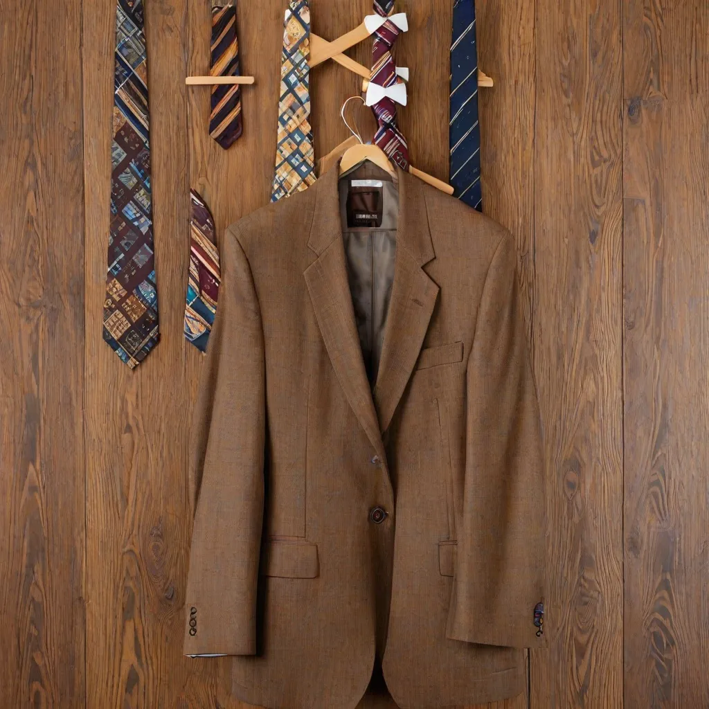 Jaki krawat do brązowego garnituru?